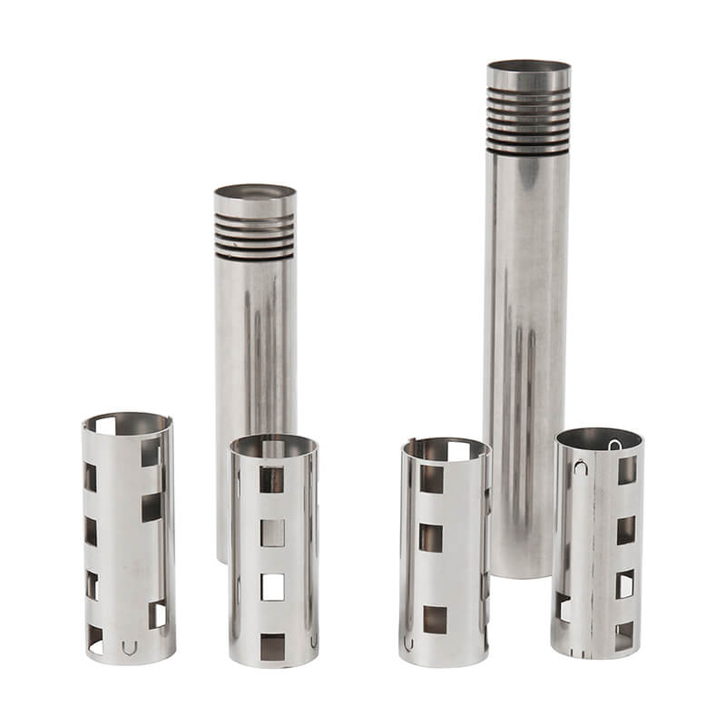 Tubos de acero inoxidable de precisión de corte láser personalizado